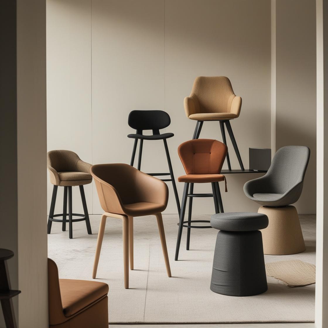 Choisissez des chaises confortables et adaptées à la décoration de vos espaces