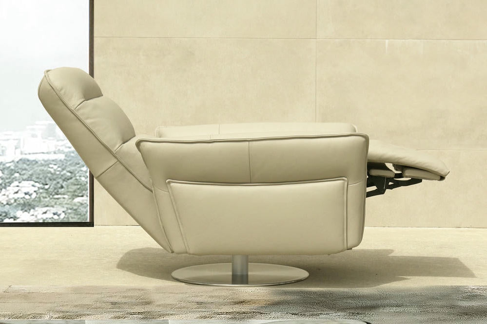 fauteuil opul avec relax manuel siege pivotant et design
