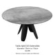 Ø 135cm (95/135) H76 Silver