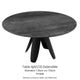 Ø 135cm (95/135) H76 Titane