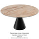 Ø 135cm (95/135) H76 Breccia