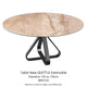 Ø 150cm (100/150) H76 Breccia