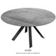 Ø 150cm (100/150) H76 Silver