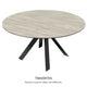Ø 150cm (100/150) H76 Travertin