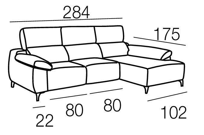 BELLANIO 6 places Méridienne