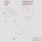 Plan du fauteuil LINO