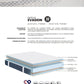 Matelas Dunlopillo Evasion Béziers 140x190 140x200 160x200 180x200 120x190 120x200 80x190 80x200