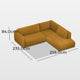 5 p Angle Gauche 255x240cm