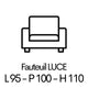 LUCE 1 place 95cm