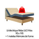 90x190 + 1 Matelas MDF