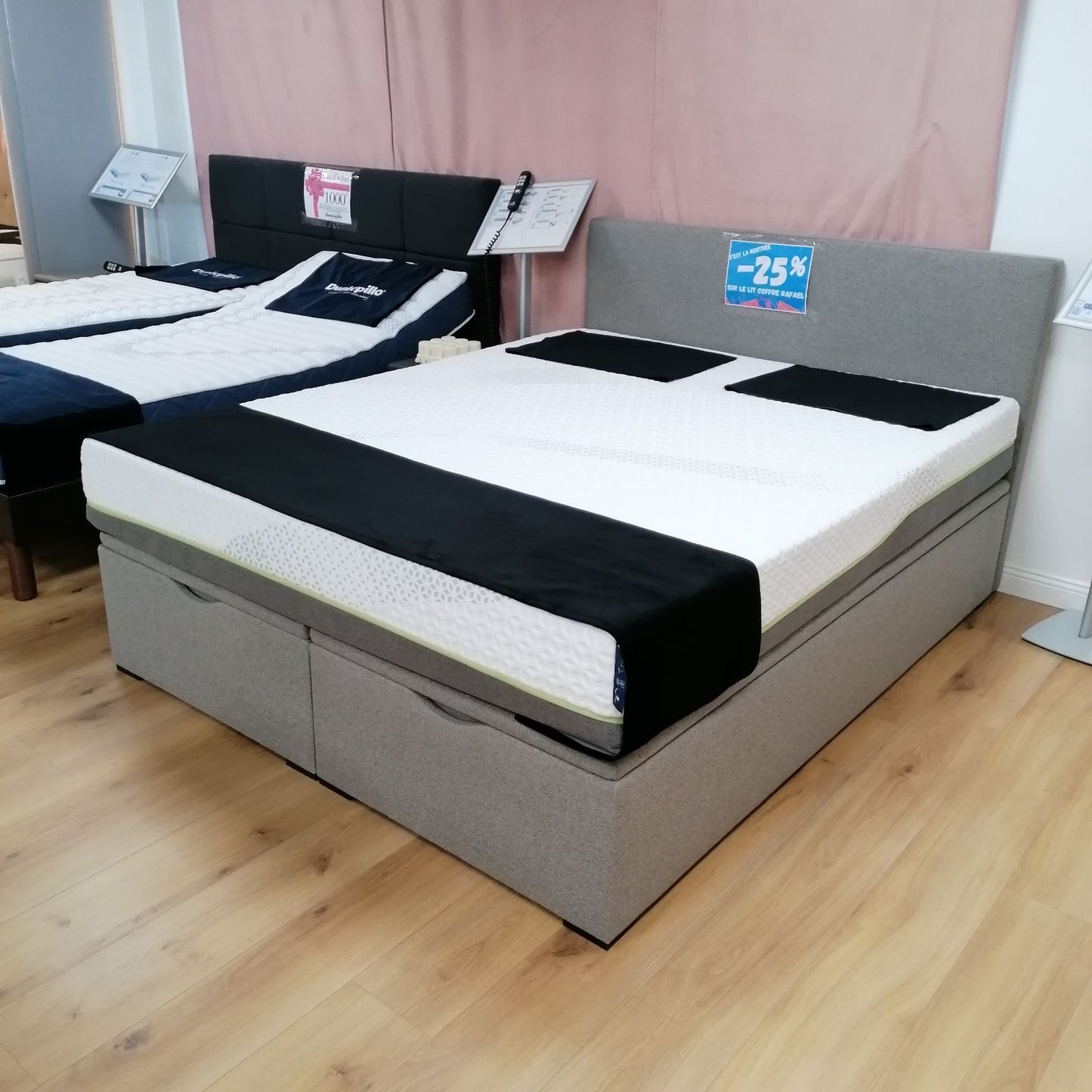 Matelas EMPR Mémoire de Forme HD 80Kg/M3 + Mousse HR 30