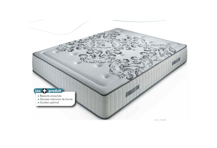 Matelas Queen Béziers 140x190 140x200 160x200 180x200 120x190  90x190 90x200 80x190 80x200