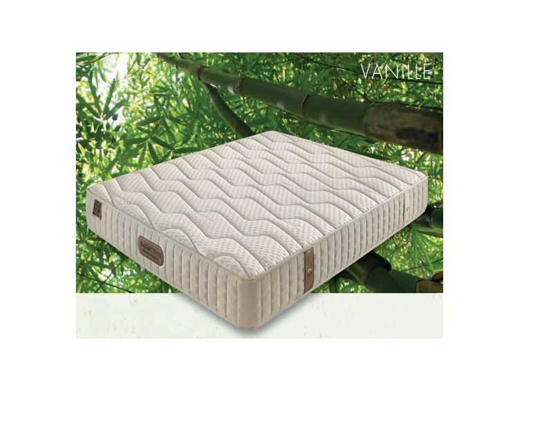 Matelas Vanille Béziers 140x190 140x200 160x200x180x200 200x200 90x190 90x200