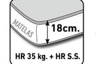 Matelas 18cm