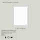 Miroir Quadro Toutchi L60 H80 cm