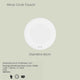 Miroir Circle Toutchi 60 cm