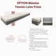 Option Matelas Latex PULSE Teaméo