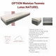 Option Matelas Latex NATUREL Teaméo