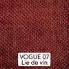 VOGUE 07 Velour fin Lie de Vin