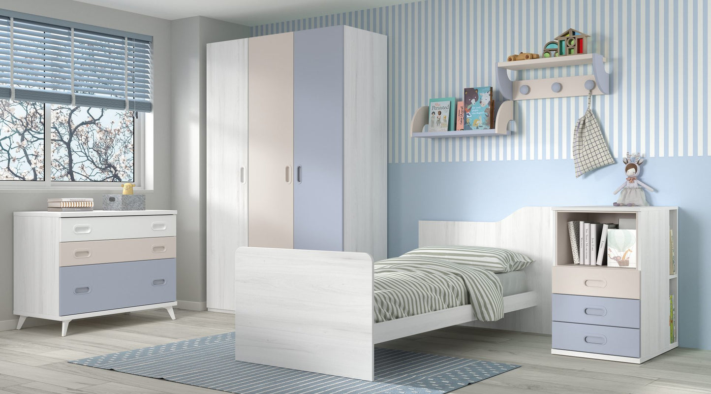 Chambre à coucher bébés et enfants, évolutive