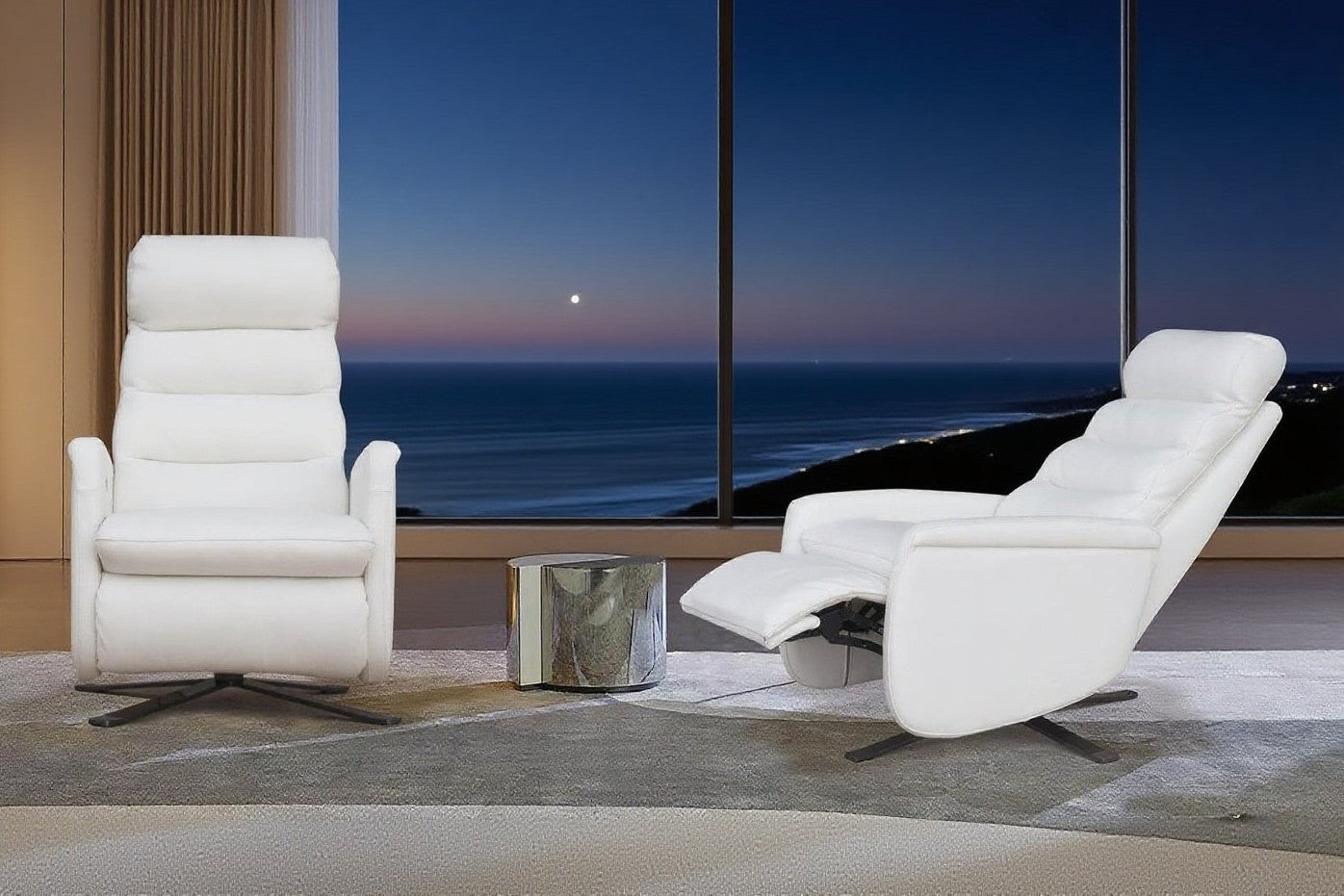 fauteuil magia en relax manuel pivotant moderne